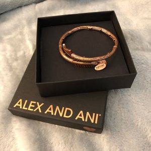 ✨Alex and Ani Arrow Bracelet Rose Gold
